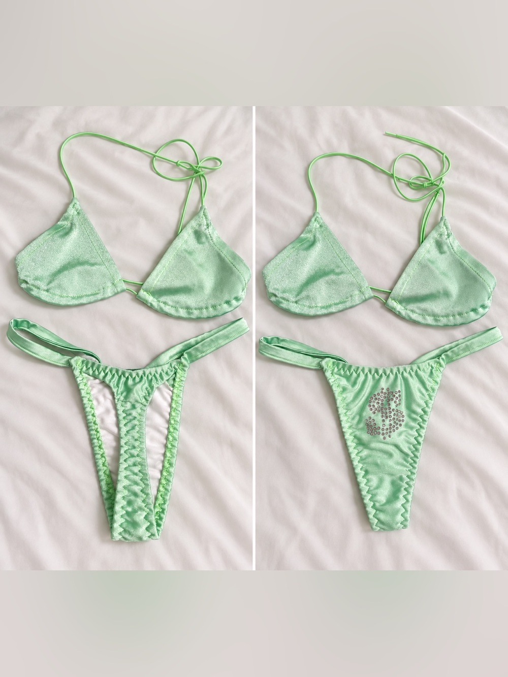 Mint Green Micro-Kini